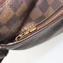 LOUIS VUITTON Damier Ebene Bloomsbury GM Shoulder Bag N42250 LV Auth BA12087-21