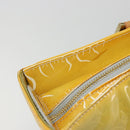 LOUIS VUITTON Monogram Vernis Columbus Tote Bag Gris M91028 LV Auth BA12089-10
