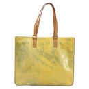 LOUIS VUITTON Monogram Vernis Columbus Tote Bag Gris M91028 LV Auth BA12089-13