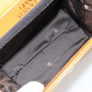 Gianni Versace Shoulder Bag Leather 2way Brown Gold Auth BA12090A-12