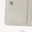 Maison Margiela Card Key Case Leather White Auth BA12102A-5