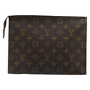 LOUIS VUITTON Monogram Poche Toilette 26 Pouch M47542 LV Auth BA12103-13