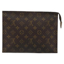 LOUIS VUITTON Monogram Poche Toilette 26 Pouch M47542 LV Auth BA12103-2