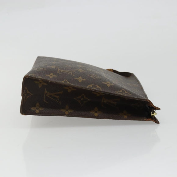 LOUIS VUITTON Monogram Poche Toilette 26 Pouch M47542 LV Auth BA12103
