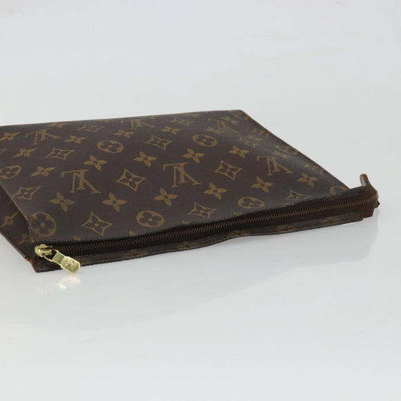 LOUIS VUITTON Monogram Poche Toilette 26 Pouch M47542 LV Auth BA12103