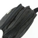 PRADA Shoulder Bag Nylon Black Silver Auth BA12104-6