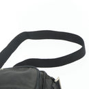 PRADA Shoulder Bag Nylon Black Silver Auth BA12104-8