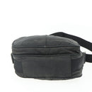 PRADA Shoulder Bag Nylon Black Silver Auth BA12104-5