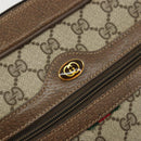 GUCCI GG Supreme Shoulder Bag PVC Beige Gold 24 02 005 Auth BA12105-18