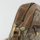 GUCCI GG Supreme Shoulder Bag PVC Beige Gold 24 02 005 Auth BA12105-10
