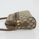 GUCCI GG Supreme Shoulder Bag PVC Beige Gold 24 02 005 Auth BA12105-4