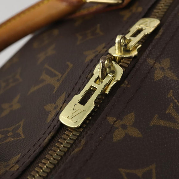 LOUIS VUITTON Monogram Keepall Bandouliere 60 Boston Bag M41412 LV Auth BA12107
