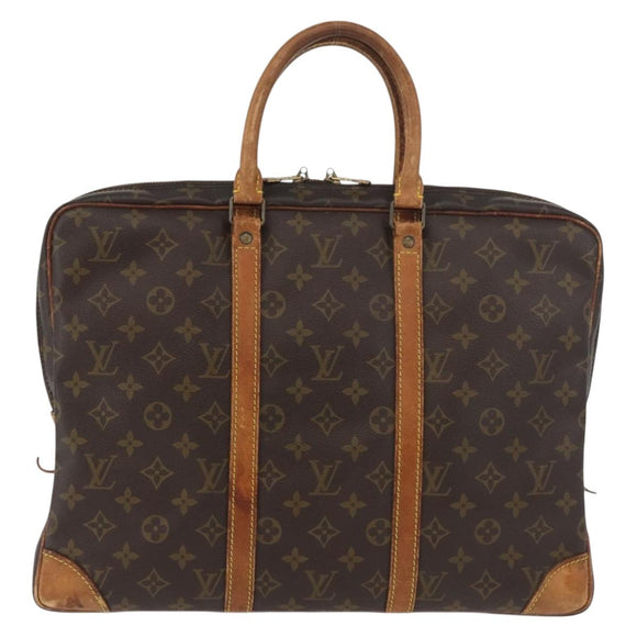 LOUIS VUITTON Monogram Porte Documents Voyage Business Bag M53361 Auth BA12114
