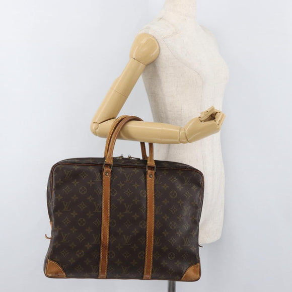 LOUIS VUITTON Monogram Porte Documents Voyage Business Bag M53361 Auth BA12114