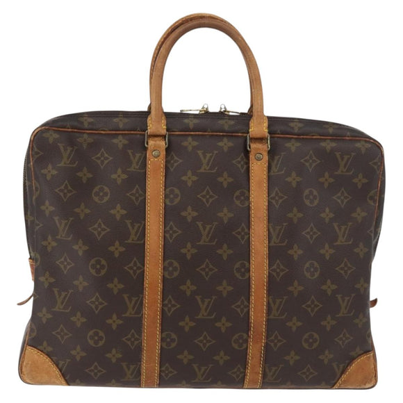 LOUIS VUITTON Monogram Porte Documents Voyage Business Bag M53361 Auth BA12114