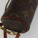 LOUIS VUITTON Monogram Papillon Pouch LV Auth BA12116-9