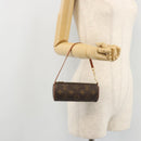 LOUIS VUITTON Monogram Papillon Pouch LV Auth BA12116-18