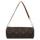 LOUIS VUITTON Monogram Papillon Pouch LV Auth BA12116-13