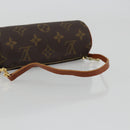LOUIS VUITTON Monogram Papillon Pouch LV Auth BA12116-7
