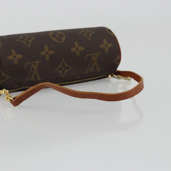 LOUIS VUITTON Monogram Papillon Etui LV Auth BA12116