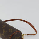 LOUIS VUITTON Monogram Papillon Pouch LV Auth BA12116-8