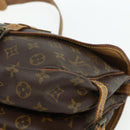 LOUIS VUITTON Monogram Saumur 30 Shoulder Bag M42256 LV Auth BA12118-14