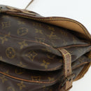 LOUIS VUITTON Monogram Saumur 30 Shoulder Bag M42256 LV Auth BA12118-16