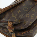LOUIS VUITTON Monogram Saumur 30 Shoulder Bag M42256 LV Auth BA12118-17