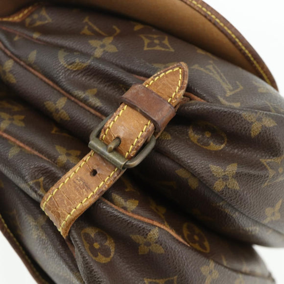 LOUIS VUITTON Monogram Saumur 30 Shoulder Bag M42256 LV Auth BA12118