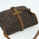 LOUIS VUITTON Monogram Saumur 30 Shoulder Bag M42256 LV Auth BA12118-6