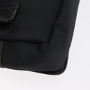 Gianni Versace Waist bag Nylon Black Silver Auth BA12122A-16