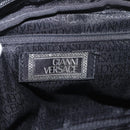 Gianni Versace Waist bag Nylon Black Silver Auth BA12122A-21