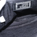 Gianni Versace Waist bag Nylon Black Silver Auth BA12122A-11