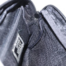 Gianni Versace Waist bag Nylon Black Silver Auth BA12122A-22