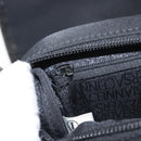 Gianni Versace Waist bag Nylon Black Silver Auth BA12122A-24