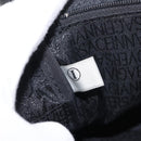 Gianni Versace Waist bag Nylon Black Silver Auth BA12122A-12
