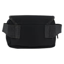 Gianni Versace Waist bag Nylon Black Silver Auth BA12122A-2