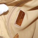 Salvatore Ferragamo Vala Hand Bag Leather 2way Ivory Gold Auth BA12126A-20