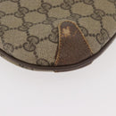 GUCCI GG Supreme Web Sherry Line Bag PVC Beige Gold Red 904 02 026 Auth BA12127-10