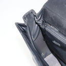 Gianni Versace Hand Bag Leather Black Gold Auth BA12129A-20