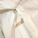 CHANEL New Travel line Hand Bag Nylon Beige Gold CC Auth BA12132-18