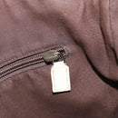 GUCCI GG Canvas Shoulder Bag Beige Silver 145857 Auth BA12133-21