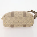 Salvatore Ferragamo Tote Bag Canvas 2way Beige Gold Auth BA12135-5
