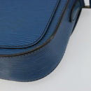 LOUIS VUITTON Epi Saint Cloud PM Shoulder Bag Blue M52195 LV Auth BA12137-16
