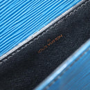 LOUIS VUITTON Epi Saint Cloud PM Shoulder Bag Blue M52195 LV Auth BA12137-21
