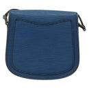LOUIS VUITTON Epi Saint Cloud PM Shoulder Bag Blue M52195 LV Auth BA12137-2
