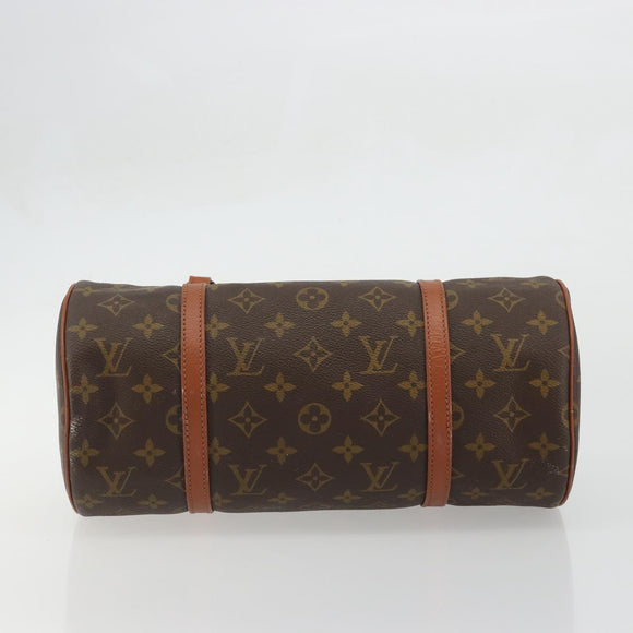 LOUIS VUITTON Monogram Papillon 30 Hand Bag M51385 LV Auth BA12138