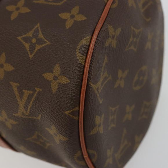LOUIS VUITTON Monogram Papillon 30 Hand Bag M51385 LV Auth BA12138