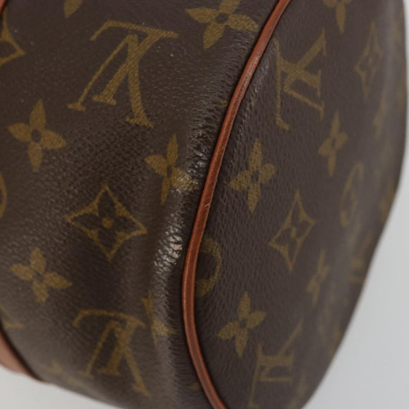 LOUIS VUITTON Monogram Papillon 30 Hand Bag M51385 LV Auth BA12138
