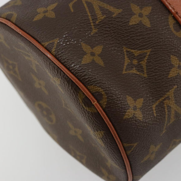 LOUIS VUITTON Monogram Papillon 30 Hand Bag M51385 LV Auth BA12138